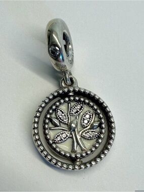 Pandora ALE 925 Family Circle of Love Dangle Charm Sterling Silver